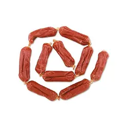 تشویقی سوسیسی سگ ونپی با طعم اردک Wanpy Duck Sausages وزن 100 گرم
