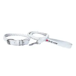 قلاده گردنی سگ ویو مدکاو سایز 1 همراه با لید