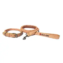 قلاده گردنی سگ ویو مدکاو سایز 1 همراه با لید