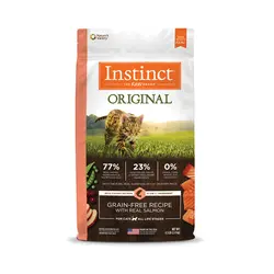 غذای خشک اورجینال گربه اینستینکت با طعم ماهی Instinct Original Real Salmon وزن 2 کیلوگرم