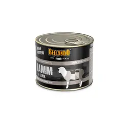 کنسرو غذای سگ بلکاندو با طعم گوشت بره Belcando Single Protein With Lamb وزن 200 گرم