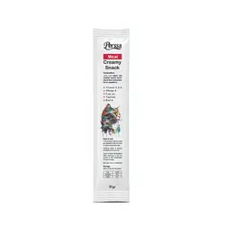 بستنی گربه پرسا با طعم گوشت Perssa Creamy Snack With Meat وزن 20 گرم