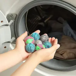 توپ پرزگیر ماشین لباسشویی Washing Ball بسته 6 عددی