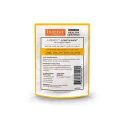 پوچ گربه اینستینکت با طعم مرغ در سس Instinct In Savory Gravy With Chicken وزن 85 گرم