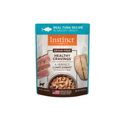 پوچ گربه اینستینکت با طعم ماهی تن در سس Instinct In Savory Gravy With Tuna وزن 85 گرم
