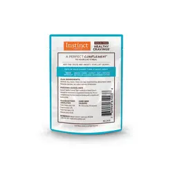 پوچ گربه اینستینکت با طعم ماهی تن در سس Instinct In Savory Gravy With Tuna وزن 85 گرم