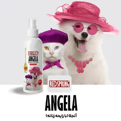 لوسیون بدن آنجلا سگ و گربه رداسپرینگ Redspring Angela Body Lotion حجم 300 میلی لیتر