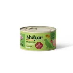 کنسرو پته سگ با طعم مرغ شایر Shayer Pate With Chicken وزن 200 گرم