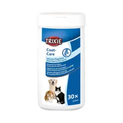 دستمال مرطوب سگ و گربه تریکسی با عصاره آلوئه ورا Trixie Scented Cleaning Wipes بسته 30 عددی