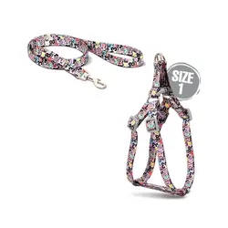 قلاده کتفی سگ نیناپت مدل پترن همراه با لید سایز ۱