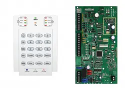 کنترل پنل بی سیم ۳۲ زون MG5050 به همراه کی پد K10 و ریموت REM1