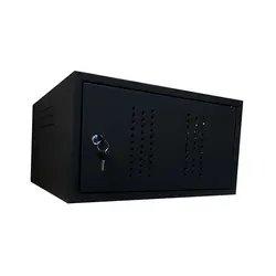 خرید و قیمت رک 4 یونیت درب فلزی سینی دار (اقتصادی) | آیبینو