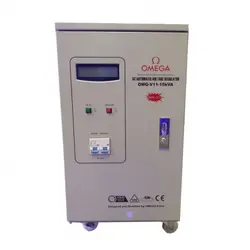 استابیلایزر تکفاز سروو موتوری ایستاده 15 کیلو ولت آمپر