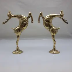 مجسمه دکوری گوزن برنز