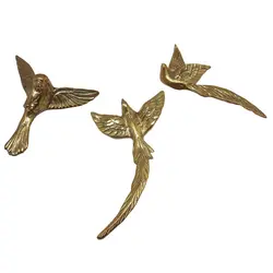 مجسمه دیوارکوب پرستو برنزی