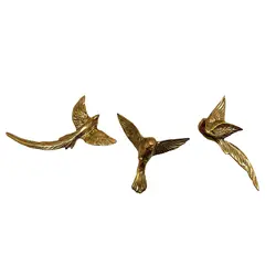 مجسمه دیوارکوب پرستو برنزی