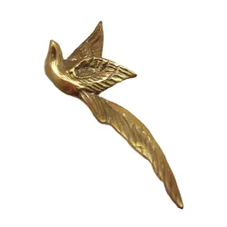 مجسمه دیوارکوب پرستو برنزی