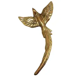 مجسمه دیوارکوب پرستو برنزی