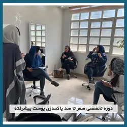 دوره تخصصی صفر تا صد پاکسازی پوست پیشرفته - مرکز پوست، مو و زیبایی خاطره