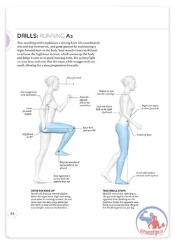 کتاب علم دویدن به همراه تصاویر آناتومی و فیزیولوژی بدن