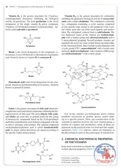 کتاب ویتامین ها و اهمیت آنها در تغذیه و سلامت بدن