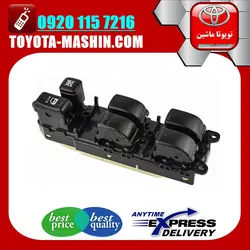 کلید شیشه بالابر تویوتا پرادو 2007-2010 سمت راننده انواع برندهای معتبر - تویوتا ماشین