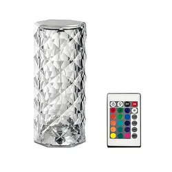 چراغ خواب کریستالی ریموت دار و لمسی &ndash; فروشگاه اینترنتی بومیتا