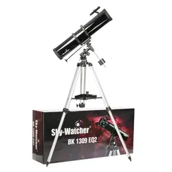 تلسکوپ بازتابی ۱۳۰ میلی‌متری اسکای واچر مدل Explorer 130 EQ2 - موسسه طبیعت آسمان شب | فروشگاه تلسکوپ دوچشمی میکروسکوپ