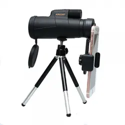 دوربین تک چشمی Kingopt مدل 10x42 با پایه و رابط عکاسی موبایل - موسسه طبیعت آسمان شب | فروشگاه تلسکوپ دوچشمی میکروسکوپ