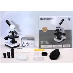 ميكروسكوپ تک چشمی «برسر» MicroSet 1600X - موسسه طبیعت آسمان شب | فروشگاه تلسکوپ دوچشمی میکروسکوپ