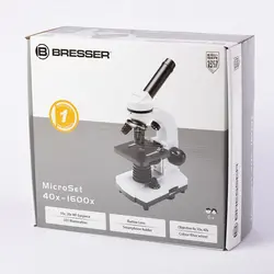 ميكروسكوپ تک چشمی «برسر» MicroSet 1600X - موسسه طبیعت آسمان شب | فروشگاه تلسکوپ دوچشمی میکروسکوپ