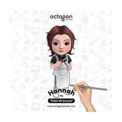 کتاب رنگ‌آمیزی چهاربعدی مشاغل اکتاگون - موسسه طبیعت آسمان شب | فروشگاه تلسکوپ دوچشمی میکروسکوپ