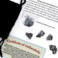 پنج قطعه شهاب سنگ «کامپو دل سیلو» - موسسه طبیعت آسمان شب | فروشگاه تلسکوپ دوچشمی میکروسکوپ