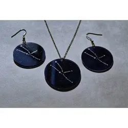 نیم ست ویترای صورت فلکی اردیبهشت (ثور) - موسسه طبیعت آسمان شب | فروشگاه تلسکوپ دوچشمی میکروسکوپ