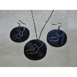 نیم ست ویترای صورت فلکی شهریور (سنبله) - موسسه طبیعت آسمان شب | فروشگاه تلسکوپ دوچشمی میکروسکوپ