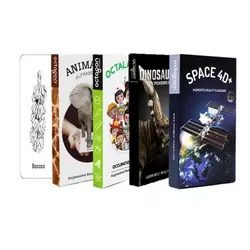 مجموعه کارت‌های ۴ بعدی اکتاگون استودیو - موسسه طبیعت آسمان شب | فروشگاه تلسکوپ دوچشمی میکروسکوپ