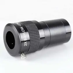 بارلو 2 اینچی 2 برابر کننده با آداپتور 1/25 اینچی - موسسه طبیعت آسمان شب | فروشگاه تلسکوپ دوچشمی میکروسکوپ