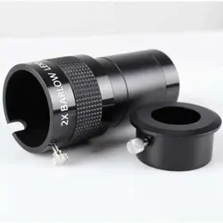 بارلو 2 اینچی 2 برابر کننده با آداپتور 1/25 اینچی - موسسه طبیعت آسمان شب | فروشگاه تلسکوپ دوچشمی میکروسکوپ