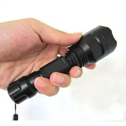 چراغ‌قوه Q5 جک (لامپ LED، با شارژر) نور قرمز و سفید - موسسه طبیعت آسمان شب | فروشگاه تلسکوپ دوچشمی میکروسکوپ