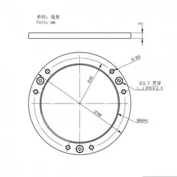حلقه اتصال تیلت M68 برای دوربین‌های زد دبلیو او ZWO - موسسه طبیعت آسمان شب | فروشگاه تلسکوپ دوچشمی میکروسکوپ