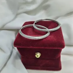 گوشواره حلقه ای زنانه نقره | تخفیف 30 روزه ✅