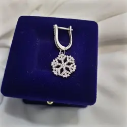 نیم ست گلوله برفی | نقره با تخفیف عالی 30% ✅