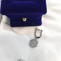 نیم ست گلوله برفی | نقره با تخفیف عالی 30% ✅