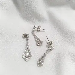 نیم ست برلیان – دخترانه نقره شیک | 30 % تخفیف ✅