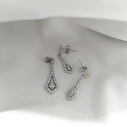 نیم ست برلیان – دخترانه نقره شیک | 30 % تخفیف ✅