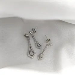 نیم ست برلیان – دخترانه نقره شیک | 30 % تخفیف ✅