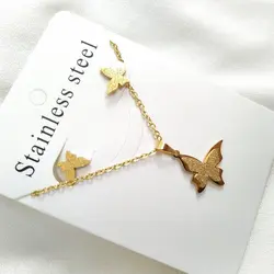 گردنبند پروانه و گوشواره شیک : زیورالات لوکس 2023 ✅