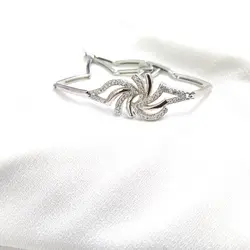 خرید دستبند نقره زنانه - مدل ایتالیایی شیک | با 25٪ تخفیف ✅