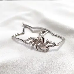 خرید دستبند نقره زنانه - مدل ایتالیایی شیک | با 25٪ تخفیف ✅