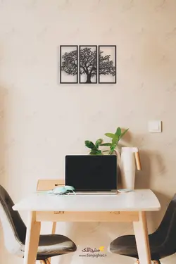 استیکر دیواری درخت پاییزی